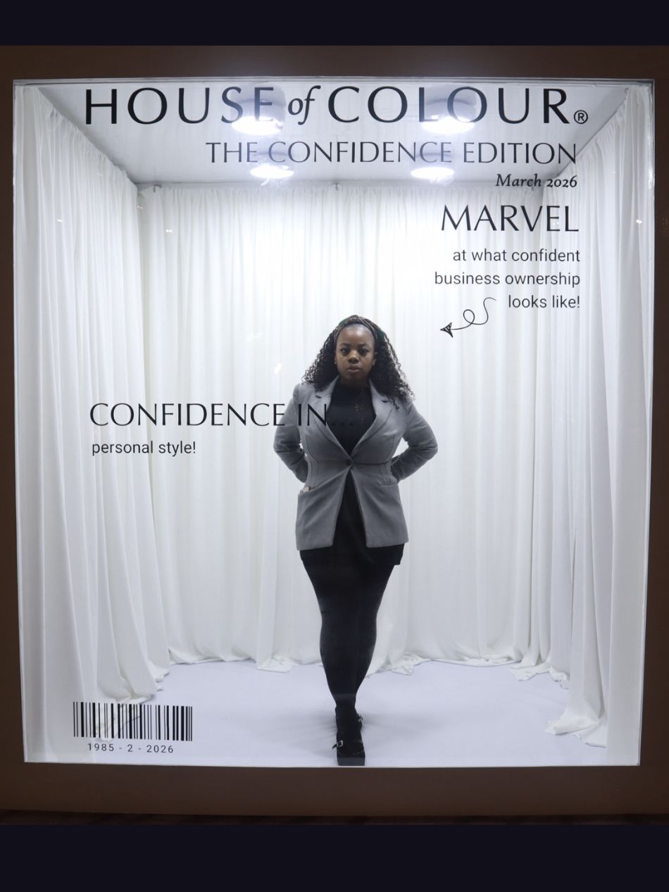 House of Colour bespoke magazine cover